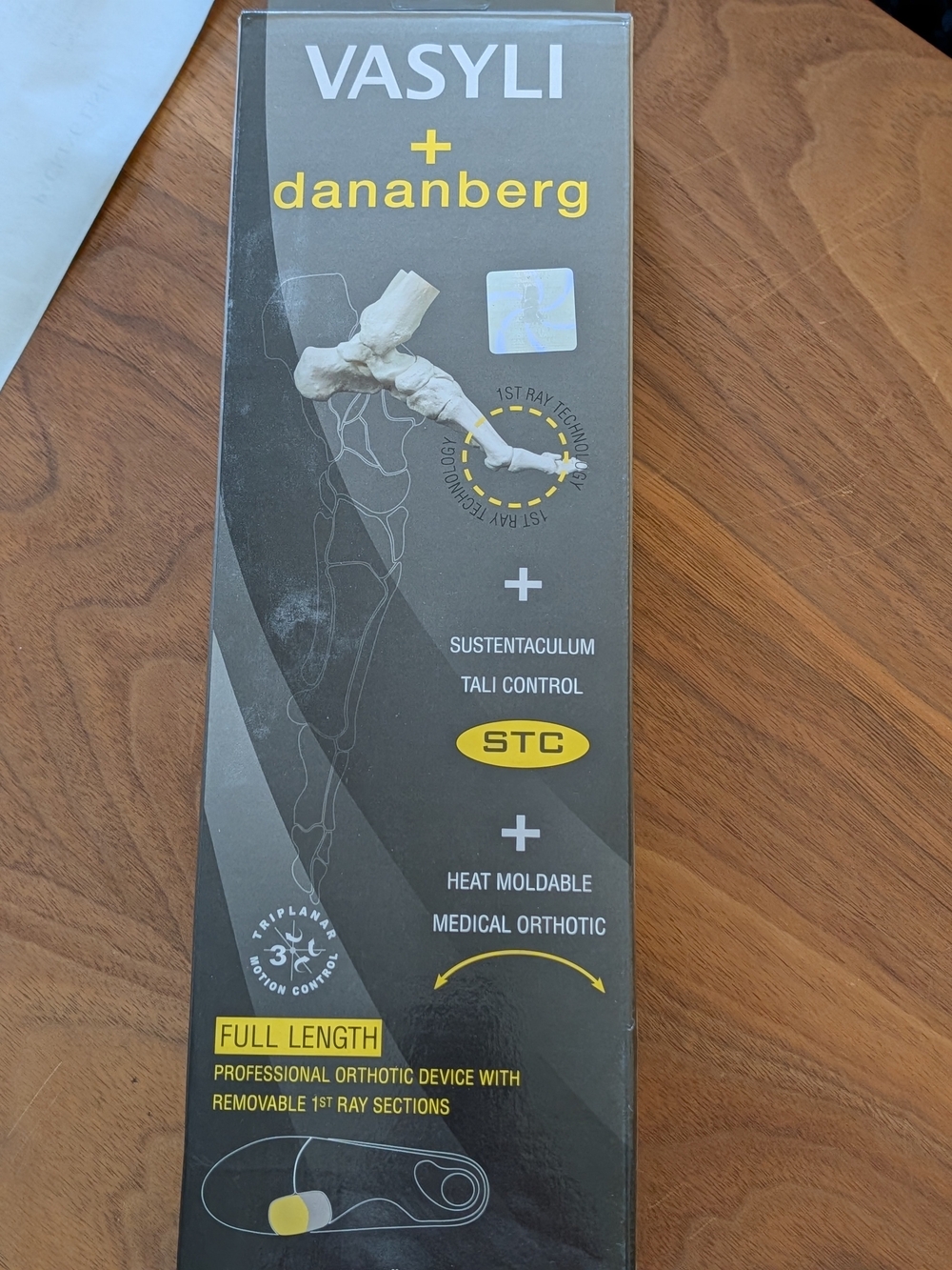 VASYLI + dananberg Full Length Orthotic